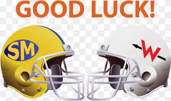 good luck area teams - face mask