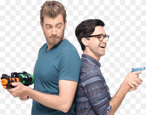 good mythical morning water fight png - rhett and link 2007