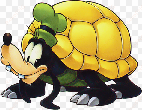 Goofy (art) - Kingdom Hearts Goofy Turtle transparent png image