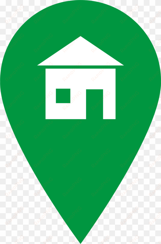 google location icon color icons green home - location icon png green