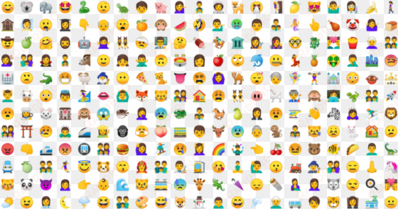 Google New Emoji - Android Oreo Emojis transparent png image