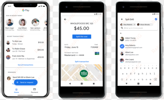 google pay rolls out peer to peer payments - google pay