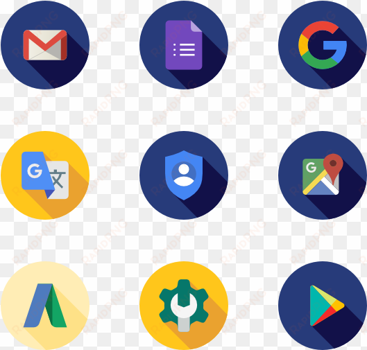 Google Suite - Flat Color Icon transparent png image