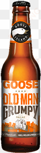 goose island old man grumpy - goose island ipa bottle