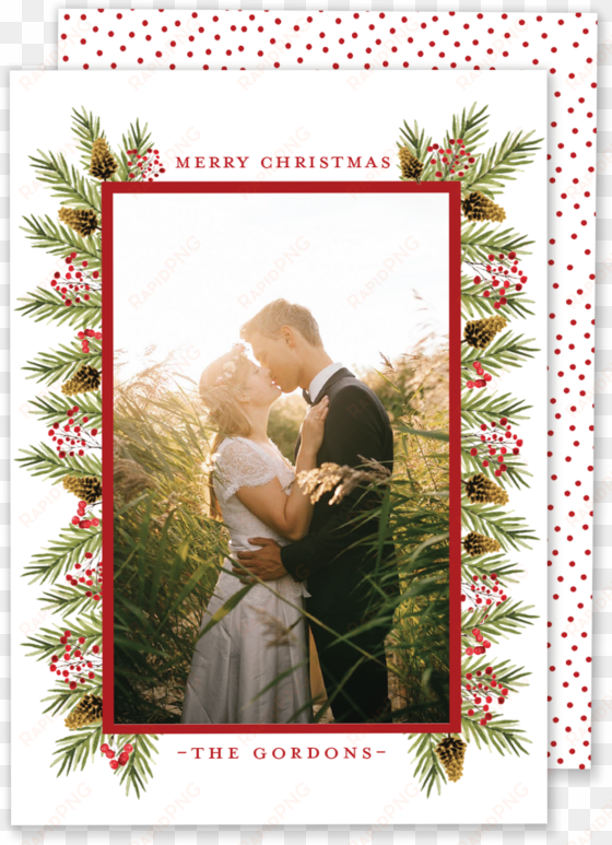 gordon greenery christmas card - vraie perles boucles d'oreilles mariées, boucles d'oreilles