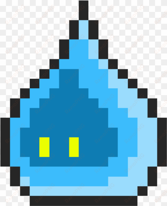 gota d' Água png pixel freetoedit - pixel art logo de google