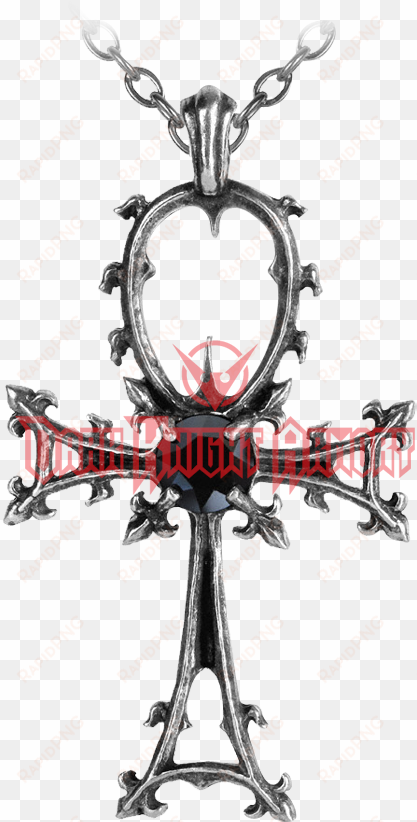 gothic ankh pendant - alchemy gothic ankh pendant necklace