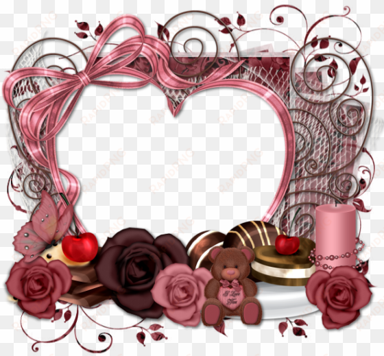 gothic clipart christmas - love borders and frames png