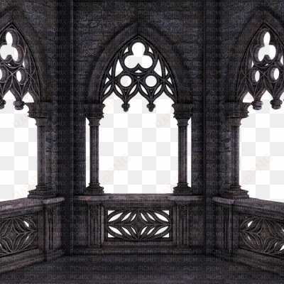 gothic - gothic balcony