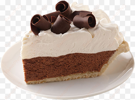 gourmet french silk pie 10 inch - french silk pie slice