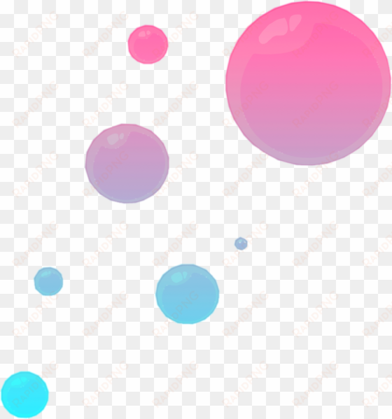gradient blue pink purple bubble soap soapbubbles pinkb - circle