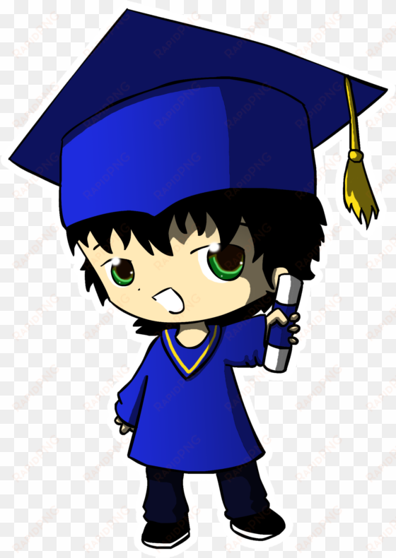 graduates silhouette at getdrawings - anime graduation boy