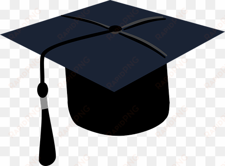 graduation black cap education college ach - graduation cap with green tassel