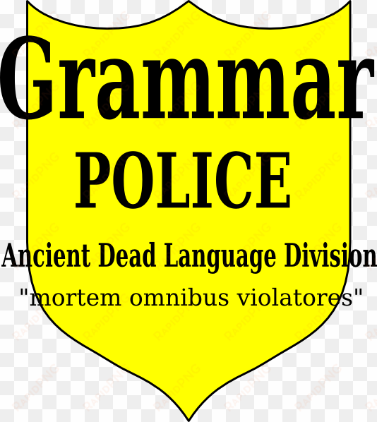 grammar police latin clip art at clker - clip art