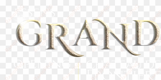 grand opening - calligraphy