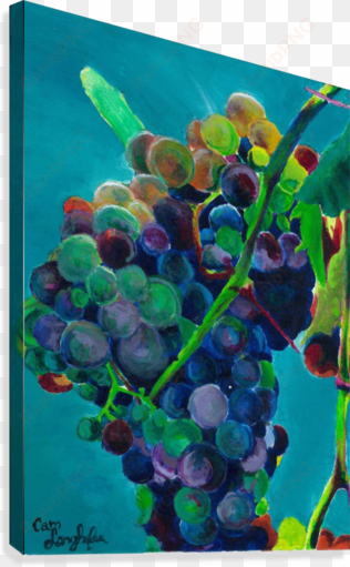 grapes canvas print - grape