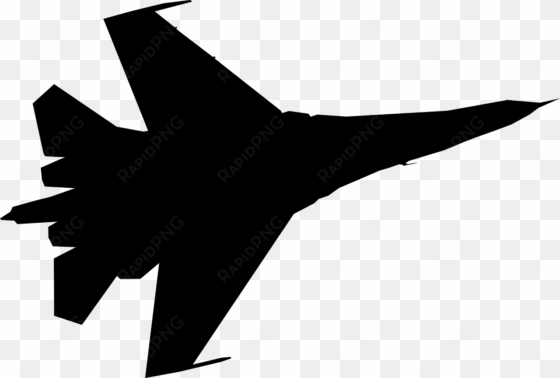 graphic black and white stock air force clipart - air force plane silhouette