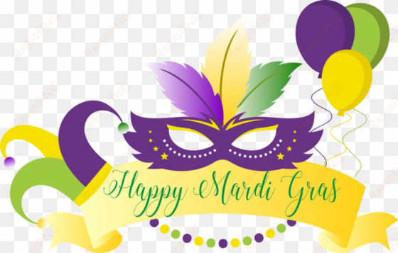 graphic by%3a mallory labit - happy mardi gras 2018