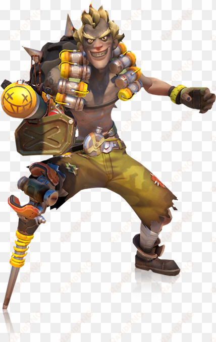 graphic free image fullportrait png wiki fandom powered - overwatch character junk rat