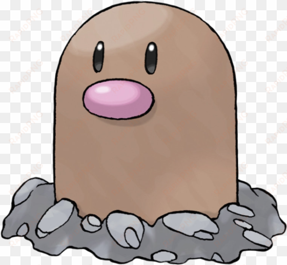 Graphic Freeuse Download Gotta Critique Em All Fungi - Pokemon Diglett transparent png image