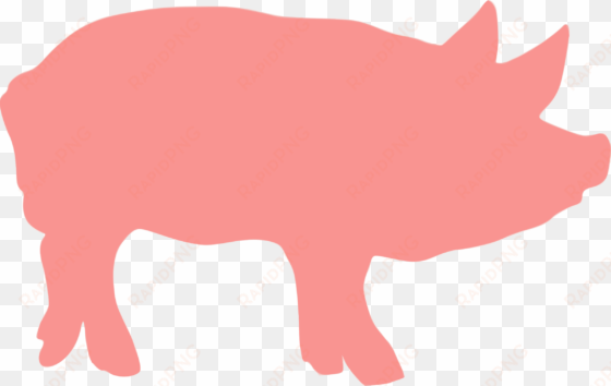 graphic library download animaux icons png free and - transparent pig silhouette