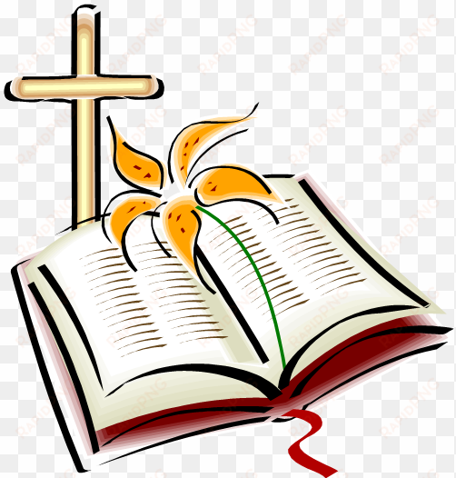 graphic library stock catholic clipart cross bible - clip art bible png