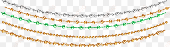 Graphic Royalty Free Download Christmas Decorative - Christmas Beads Png transparent png image