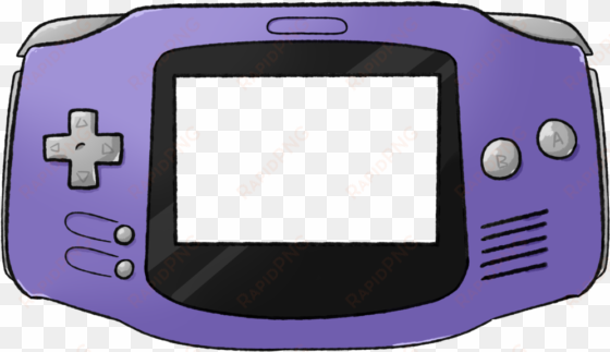 graphic royalty free download drawing console for free - game boy advance png