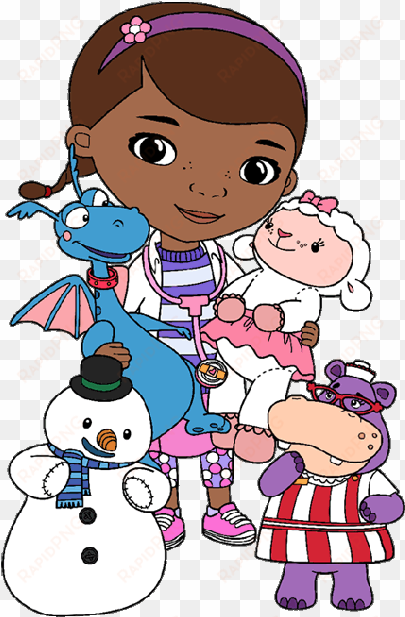 graphic transparent download children s play matters - doc mcstuffins and friends svg