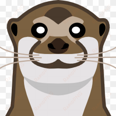 graphic transparent library face free on dumielauxepices - otter face clip art