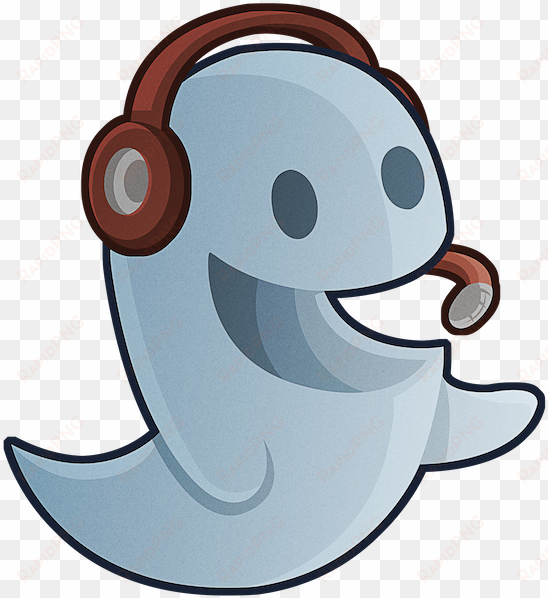 graphics illustrations free download about cheerful - ghost playing video games