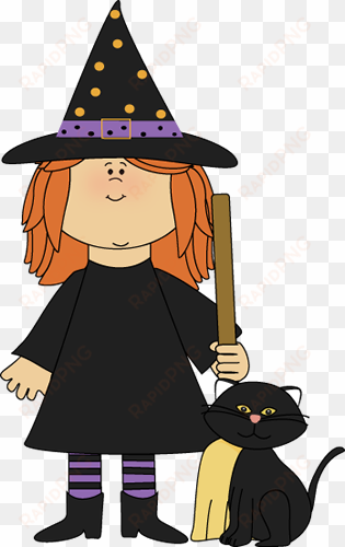 Graveyard Clipart Cute Halloween Cat - Witch Has An Itch transparent png image