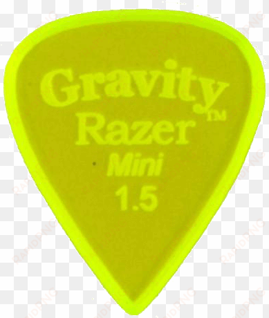 gravity picks razer mini guitar pick with master finish - gravity picks stealth