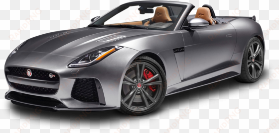 gray jaguar f type svr convertible car png image - jaguar f type svr png