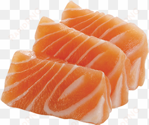 great source of premium lean protein, rich in omega - salmon sashimi png