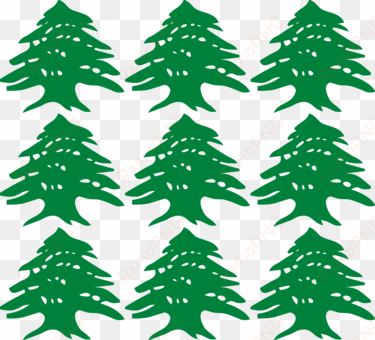 Greater Lebanon Cedrus Libani Flag Of Lebanon Tree - Cedar Tree Clip Art transparent png image