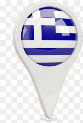 greece flag pin png