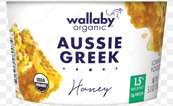 greek low fat yogurt - wallaby yogurt