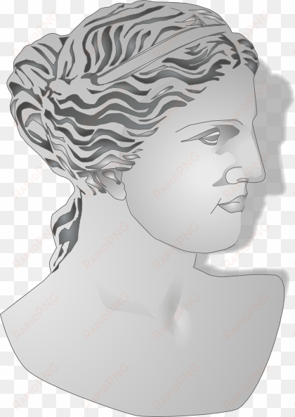 greek - roman statue clipart