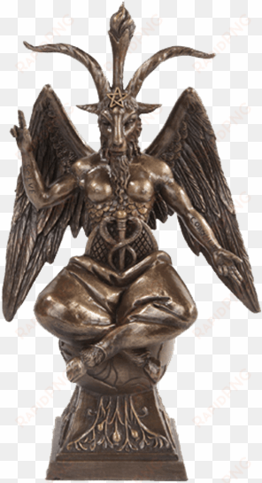 greek statue flying png jpg royalty free library - baphomet statue