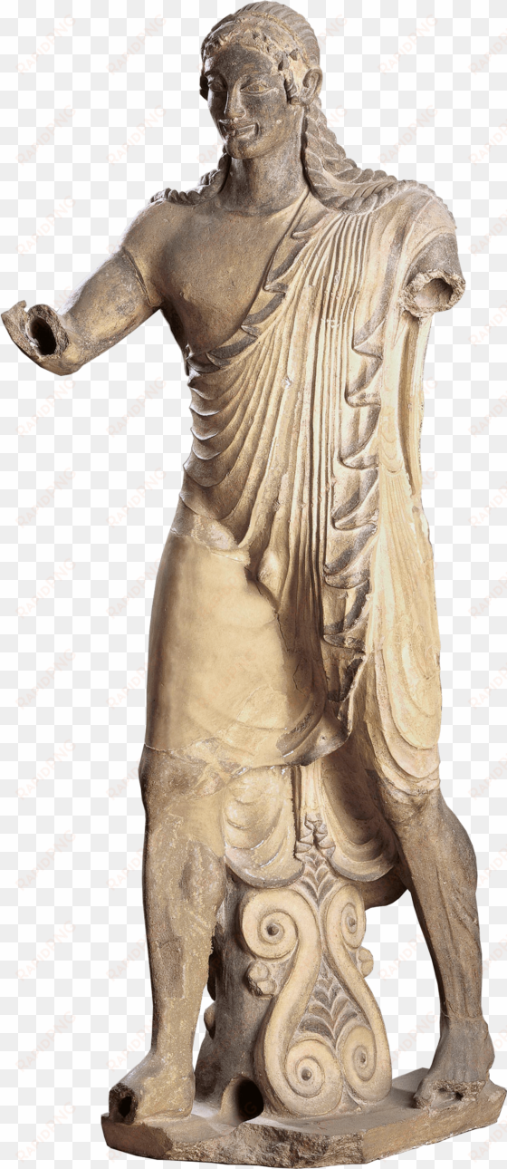 greek statue with no arms - apollo of veii etruscan