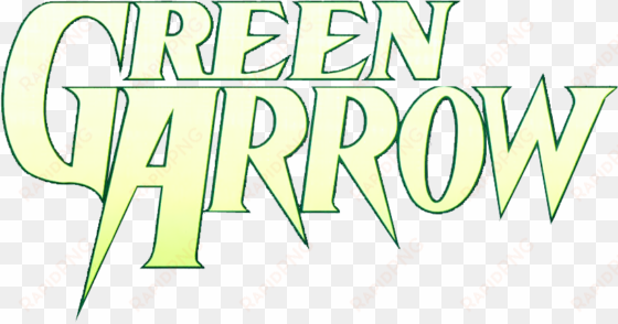 green arrow logo dc - calligraphy