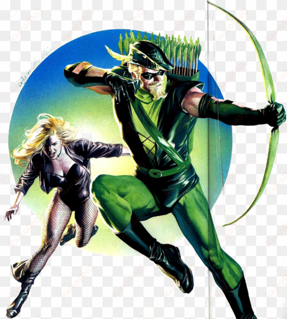 Green Arrow Png Download Image - Green Arrow And Black Canary Fumetto transparent png image