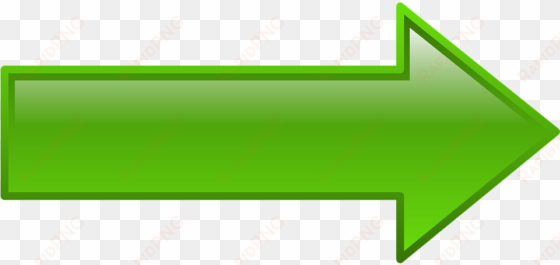 green arrow png hd - green arrow pointing right