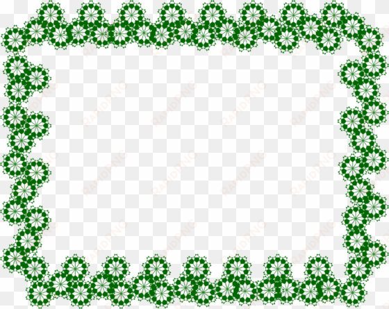 green border frame transparent png - picture frame