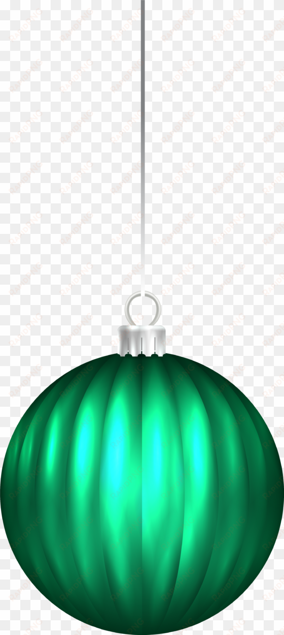 green christmas ball ornament png clip art imageu200b - christmas day