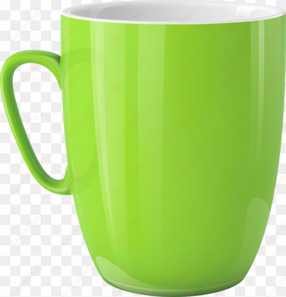 green cup png clipart - cup