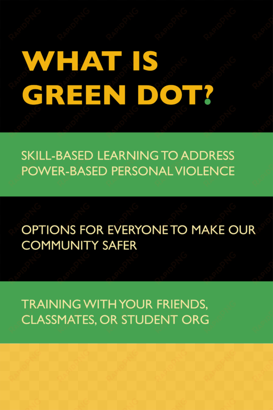 green dot - think big vote green