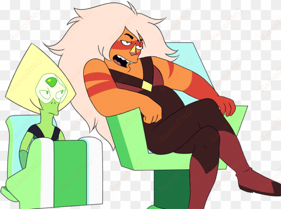 green fictional character human behavior cartoon male - steven universe jasper star