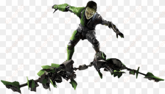 green goblin new - spiderman green goblin png